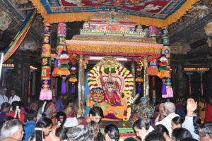 Grand Navarathri festival conclusion at Thiruvannamalai temple