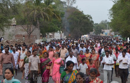 ஆவணி மாத   திருவண்ணாமலை கிரிவலத்துக்கு தடை