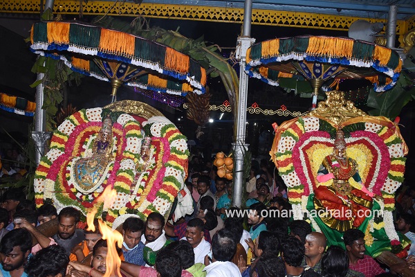 திருவண்ணாமலை கார்த்திகை தீபம் திருவிழா முதல் நாள் இரவு