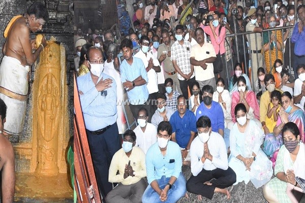 Mahasivarathri 2022: Teeming Devotees have Darshan of Lord Sri Arunachaleswarar throughout the night!