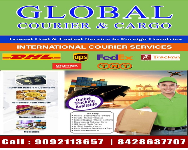 Global Courier and Cargo in Tiruvannamalai