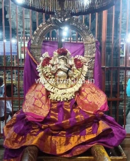 அருள்மிகு அண்ணாமலையார் திருக்கோயிலில் ஆடிப்பூரம் மூன்றாம் நாள் உற்சவம்!