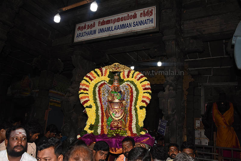 அருள்மிகு அண்ணாமலையார் திருக்கோயிலில் இன்று ஆடிப்பூரம் விழா கொடியேற்றம்!