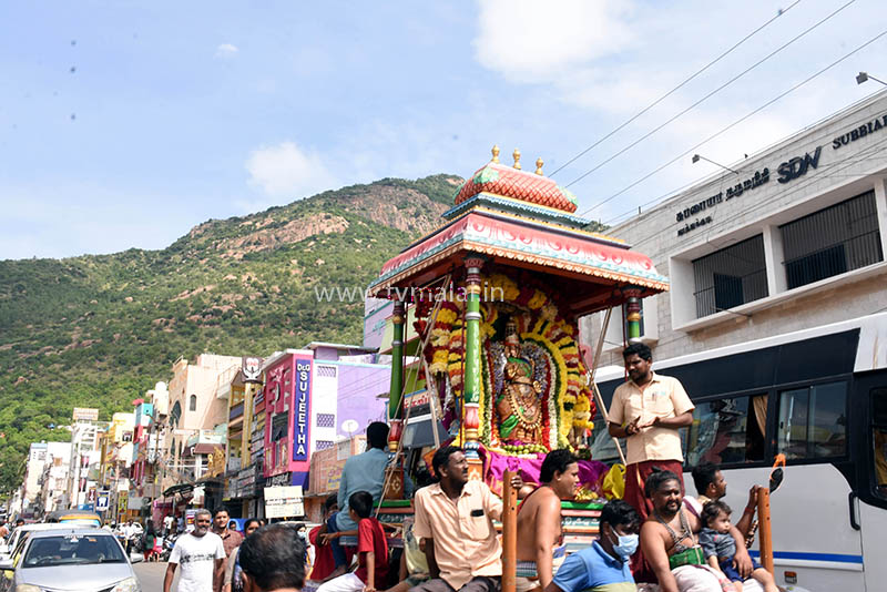 அருள்மிகு அண்ணாமலையார் திருக்கோயிலில் இன்று ஆடிப்பூரம் விழா கொடியேற்றம்!