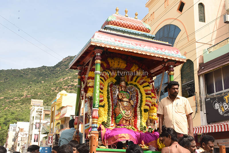 அருள்மிகு அண்ணாமலையார் திருக்கோயிலில் இன்று ஆடிப்பூரம் விழா கொடியேற்றம்!