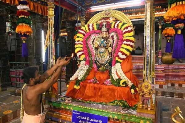 திருவண்ணாமலை அருள்மிகு அண்ணாமலையார் திருக்கோவிலில் நவராத்திரி முதல் நாள்!