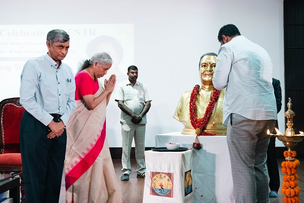 Technology an instrument to contain human folly, temptation in governance: FM Nirmala Sitharaman at GITAM’s NTR Memorial Lecture