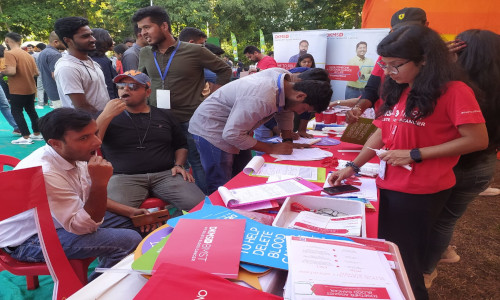 Over 400 students registered as stem cell donors during Thomso22 - IIT Roorkee Student Fest