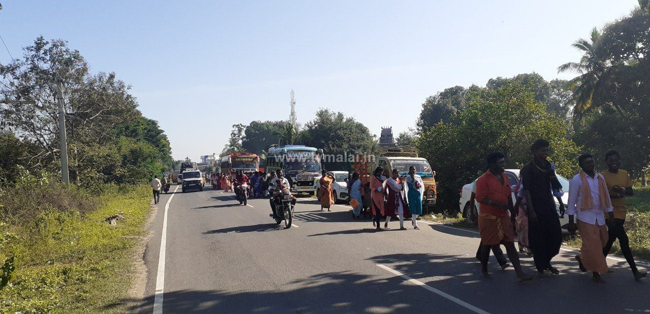 கலசபாக்கம் அருகில் அமைந்துள்ள பருவதமலையில் வருடத்திற்கு ஒருமுறை நிகழும் அற்புத கிரிவலம்!