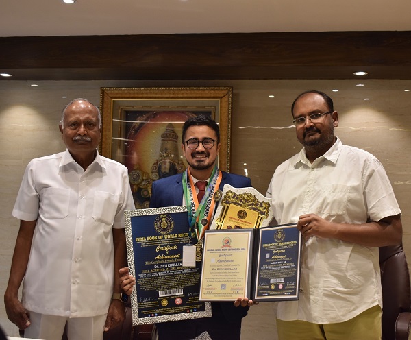 “WORLD’S FIRST POSTGRADUATE STUDENT TO COMPLETE MAXIMUM NO. 45 OF FULL MOUTH REHABILITATIONS DURING THE COURSE OF POST GRADUATION” @ SAVEETHA DENTAL COLLEGE, CHENNAI