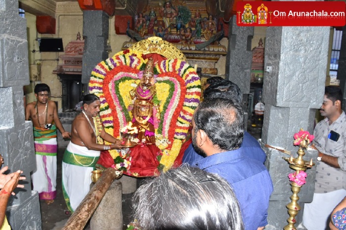 திருவண்ணாமலை பங்குனி உத்திர பராசக்தி அம்மன் புறப்பாடு!