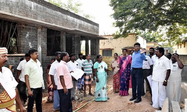 திருவண்ணாமலை மாவட்டம் போளூர் ஊராட்சி ஒன்றியத்தில் வளர்ச்சி திட்டப்பணிகளை மாவட்ட ஆட்சியர் நேரில் ஆய்வு!