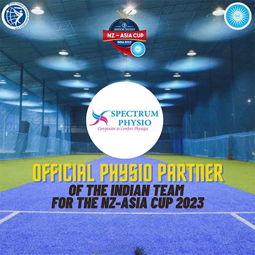 Spectrum Physio named official physiotherapy partner for Indian cricket team in NZ-Asia Cup 2023