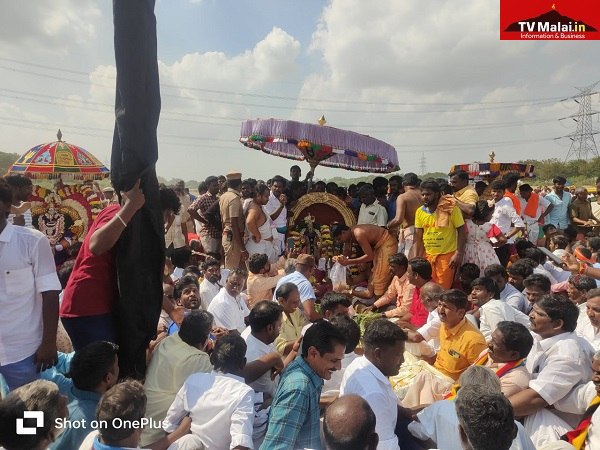 திருவண்ணாமலை மாவட்டம் மணலூர் பேட்டை தென்பெண்ணை ஆற்றில் இன்று (19.01.2024) தீர்த்தவாரி உற்சவம்!