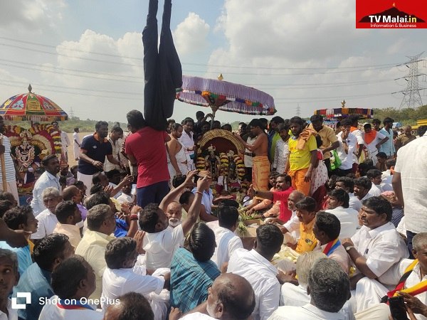 திருவண்ணாமலை மாவட்டம் மணலூர் பேட்டை தென்பெண்ணை ஆற்றில் இன்று (19.01.2024) தீர்த்தவாரி உற்சவம்!