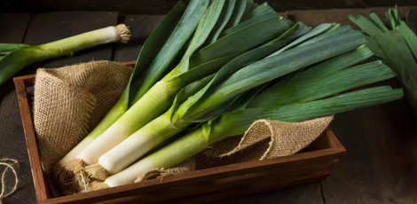 What can intake of leeks do to our health?