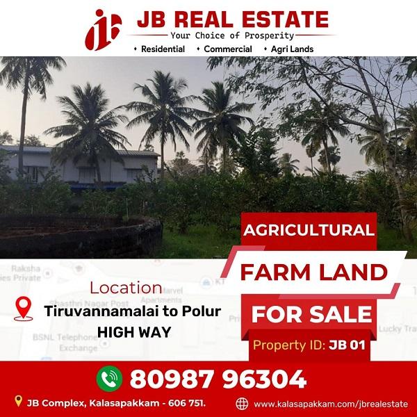 Agricultural Farm Land For Sale!