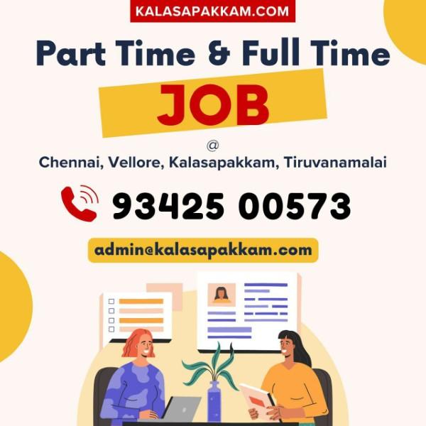 Part Time & Full Time JOB