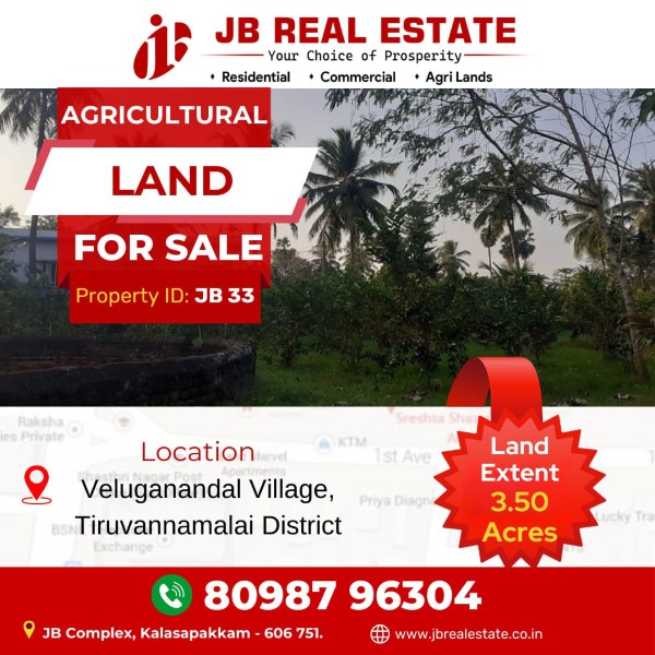 AGRICULTURAL LAND FOR SALE