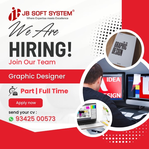 JB Soft System is Hiring Graphic Designers – Apply Now!