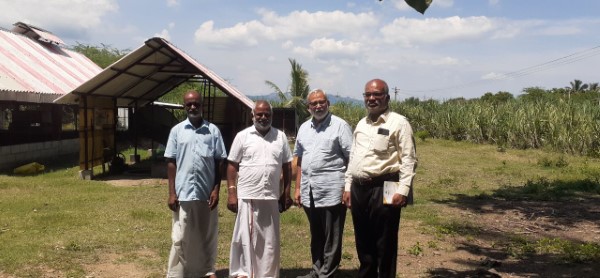 Dr. C K Ashok Kumar, Chairman of First World Community, Visits JB Soft System and JB Farm