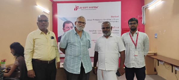 Dr. C K Ashok Kumar, Chairman of First World Community, Visits JB Soft System and JB Farm