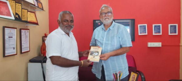 Dr. C K Ashok Kumar, Chairman of First World Community, Visits JB Soft System and JB Farm