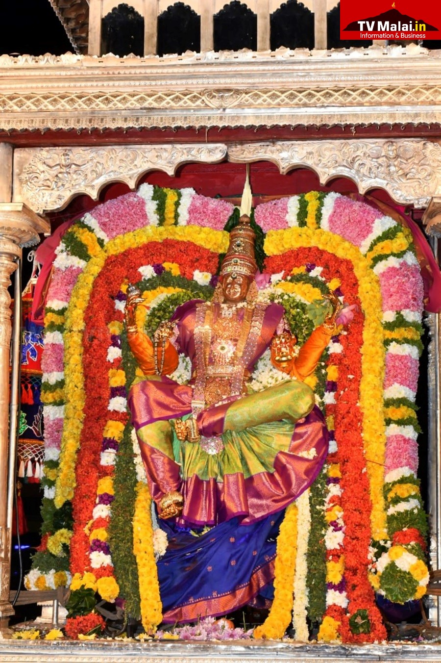 திருவண்ணாமலை அருள்மிகு அண்ணாமலையார் திருக்கோயிலில் கார்த்திகை தீபத் திருவிழா 2024 – இரண்டாம் நாள் இரவு!