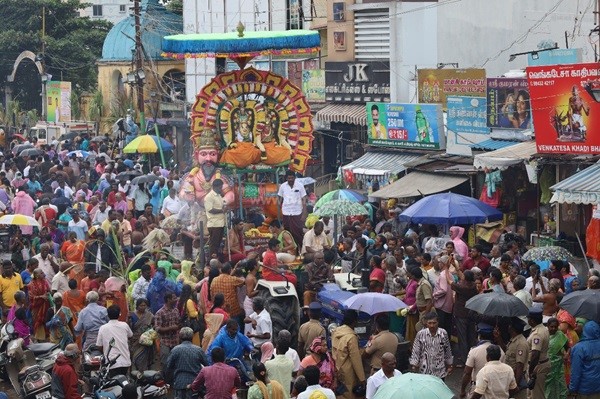 திருவண்ணாமலை கார்த்திகை தீபத் திருவிழா 2024 – ஒன்பதாம் நாள் காலை!