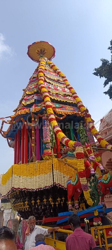 திருவண்ணாமலை கார்த்திகை தீபத் திருவிழா 2024 ஏழாம் நாள் விநாயகர் தேரோட்டம்!