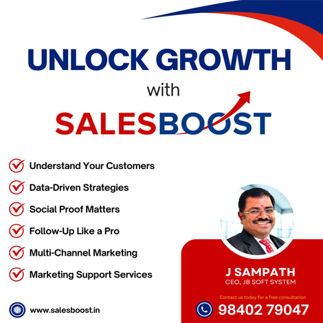 Unlock Growth: Supercharge Your Sales with SalesBoost!